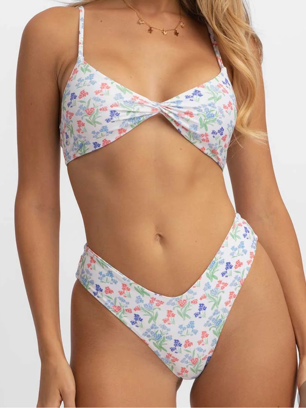 Blackbough swim forget me not bikini set